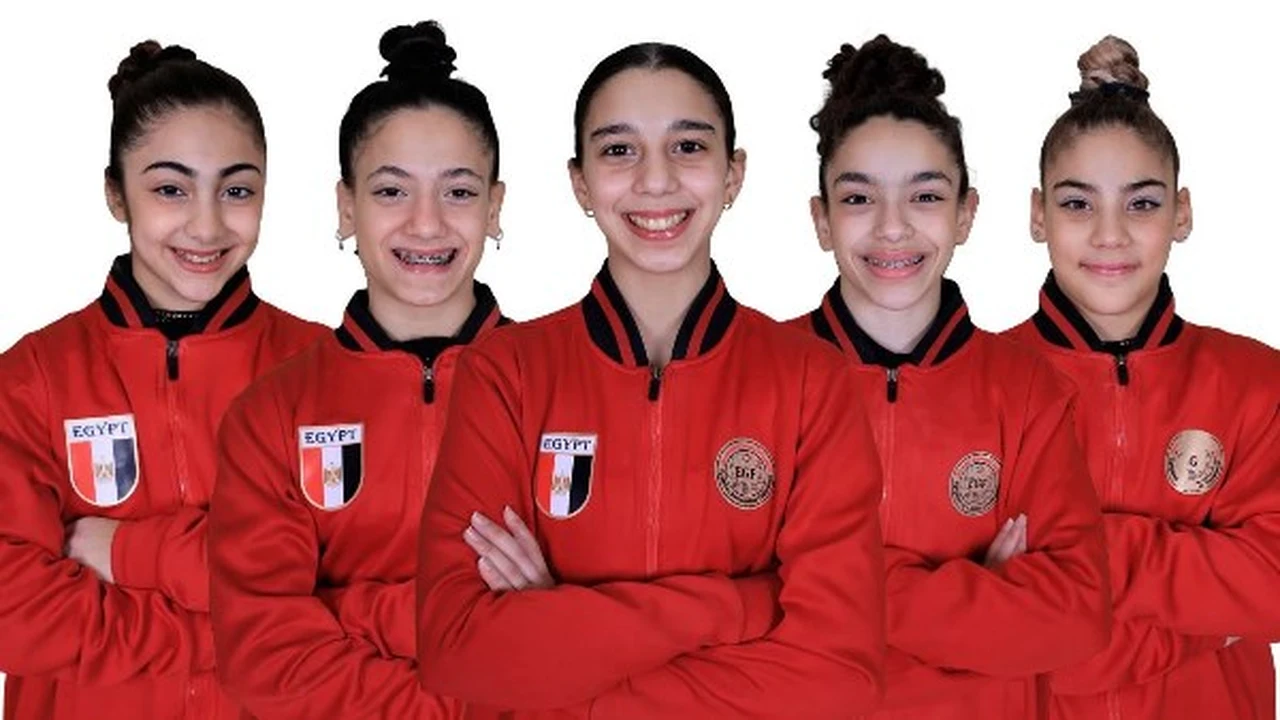 ناشئات مصر يتألقن ويحصدن لقب البطولة الأفريقية للجمباز الفني بالكاميرون